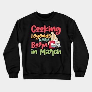 Cooking Cook Chef Vintage GNOMMES Crewneck Sweatshirt